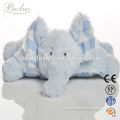 High quality Plush stuffed elephant toys custom plush cushion toy for baby and decoration